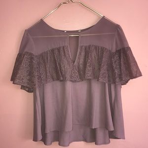 Forever 21 dusty rose top!